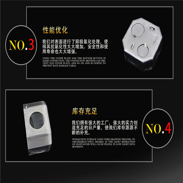 铁制八角形接线盒(图2)